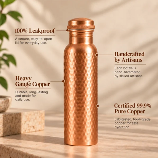 Copper Water Bottle